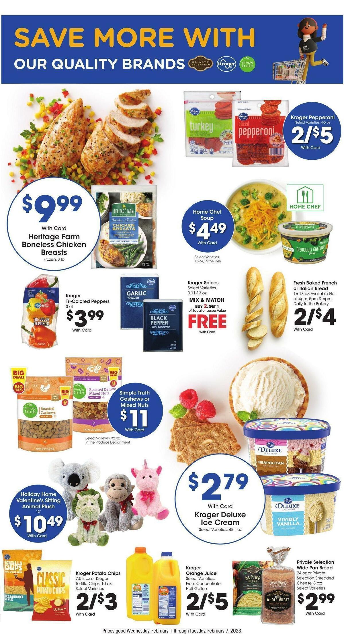 Kroger Weekly Ad from February 1