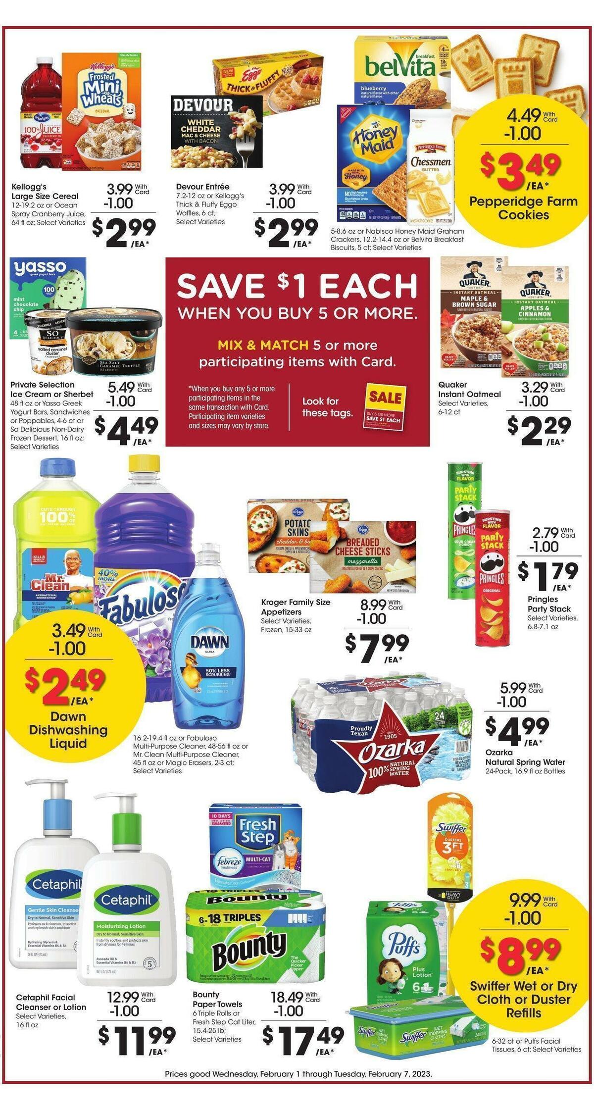 Kroger Weekly Ad from February 1