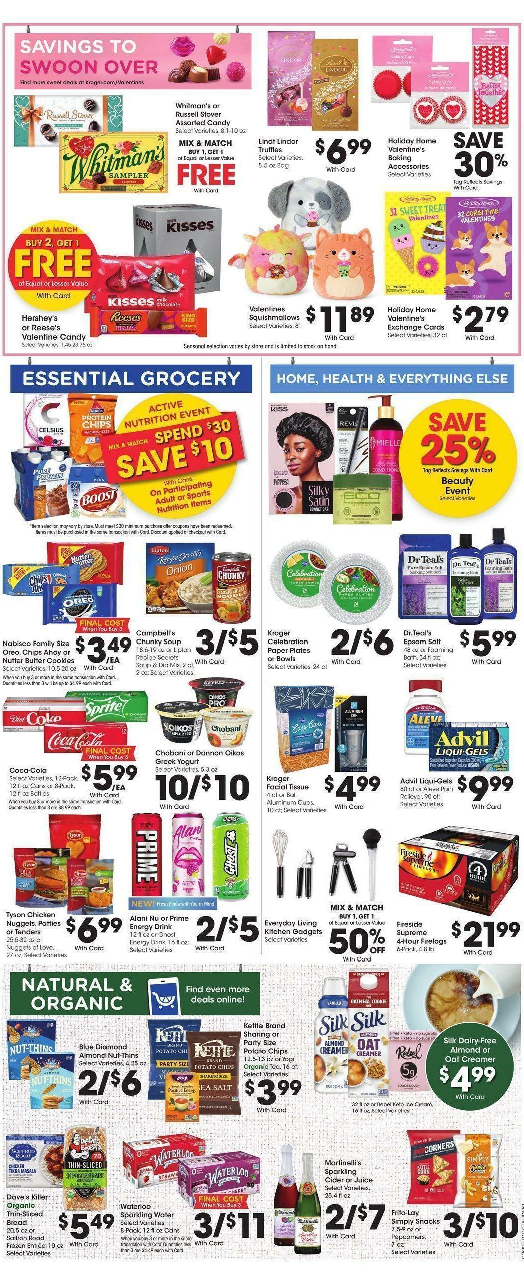 Kroger Weekly Ad from February 1