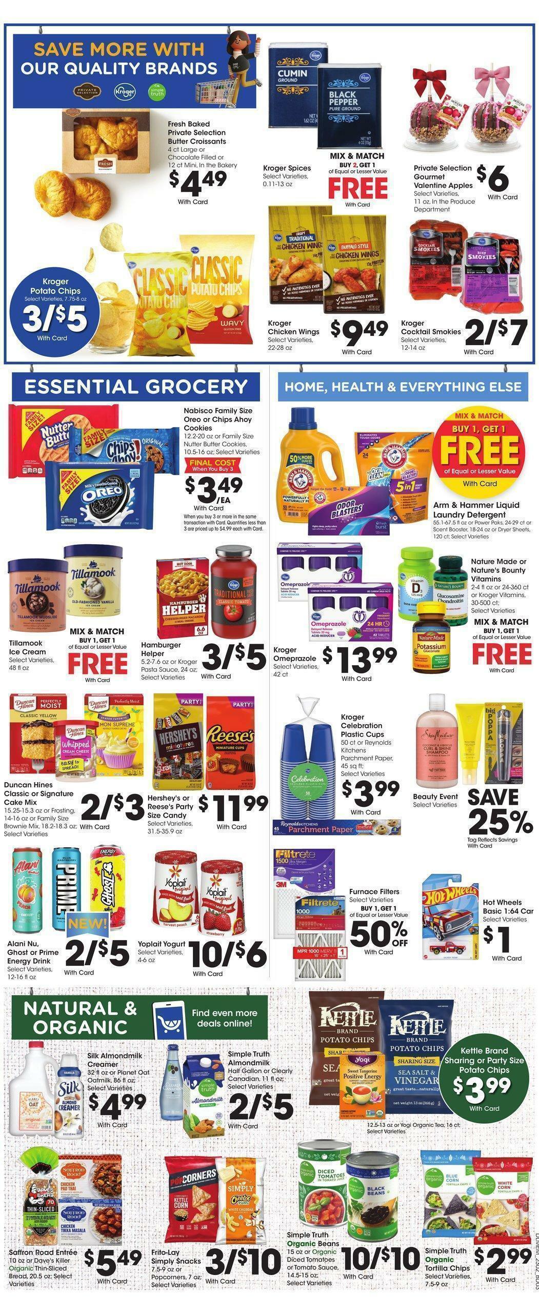 Kroger Weekly Ad from February 8