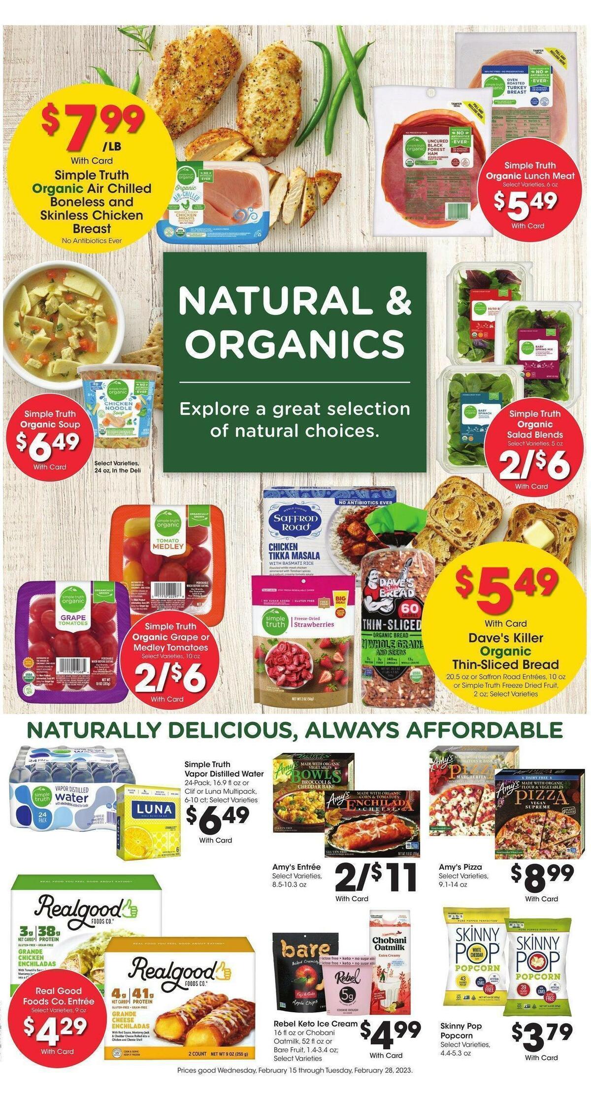 Kroger Weekly Ad from February 15