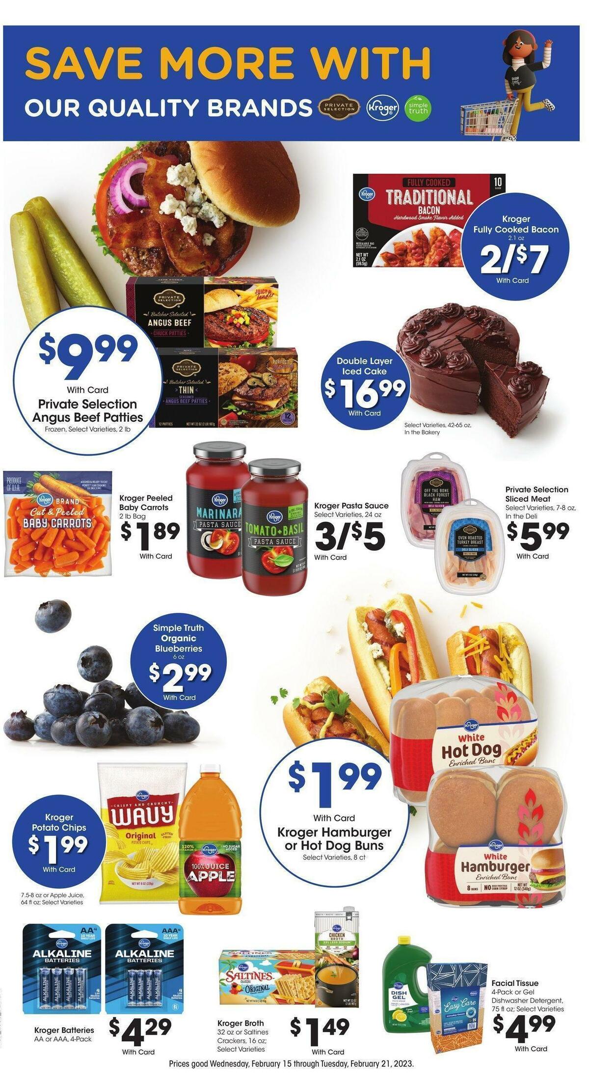 Kroger Weekly Ad from February 15