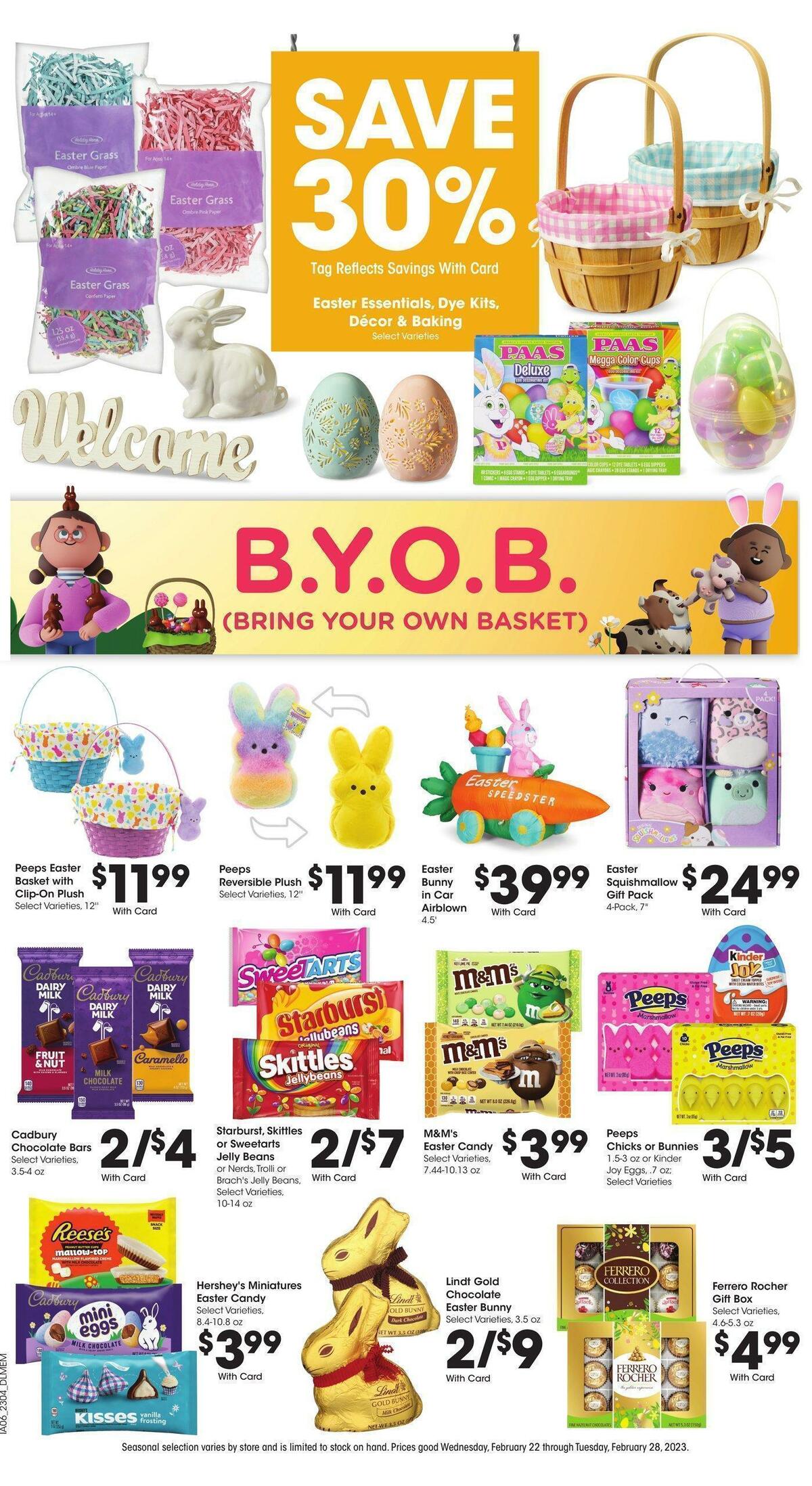 Kroger Weekly Ad from February 22