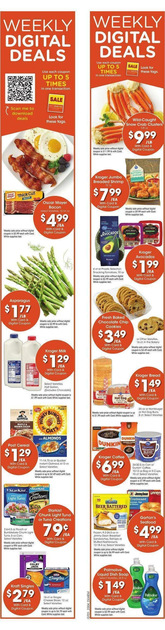 Kroger Weekly Ad from February 22