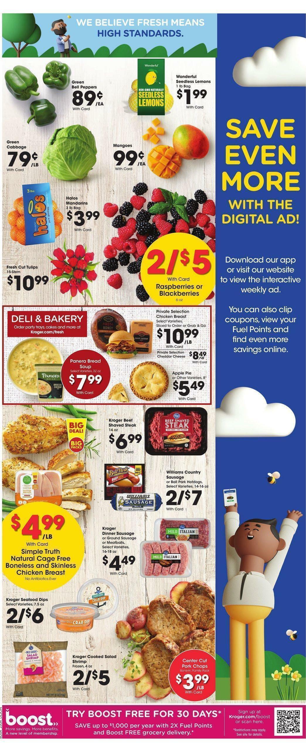 Kroger Weekly Ad from February 22