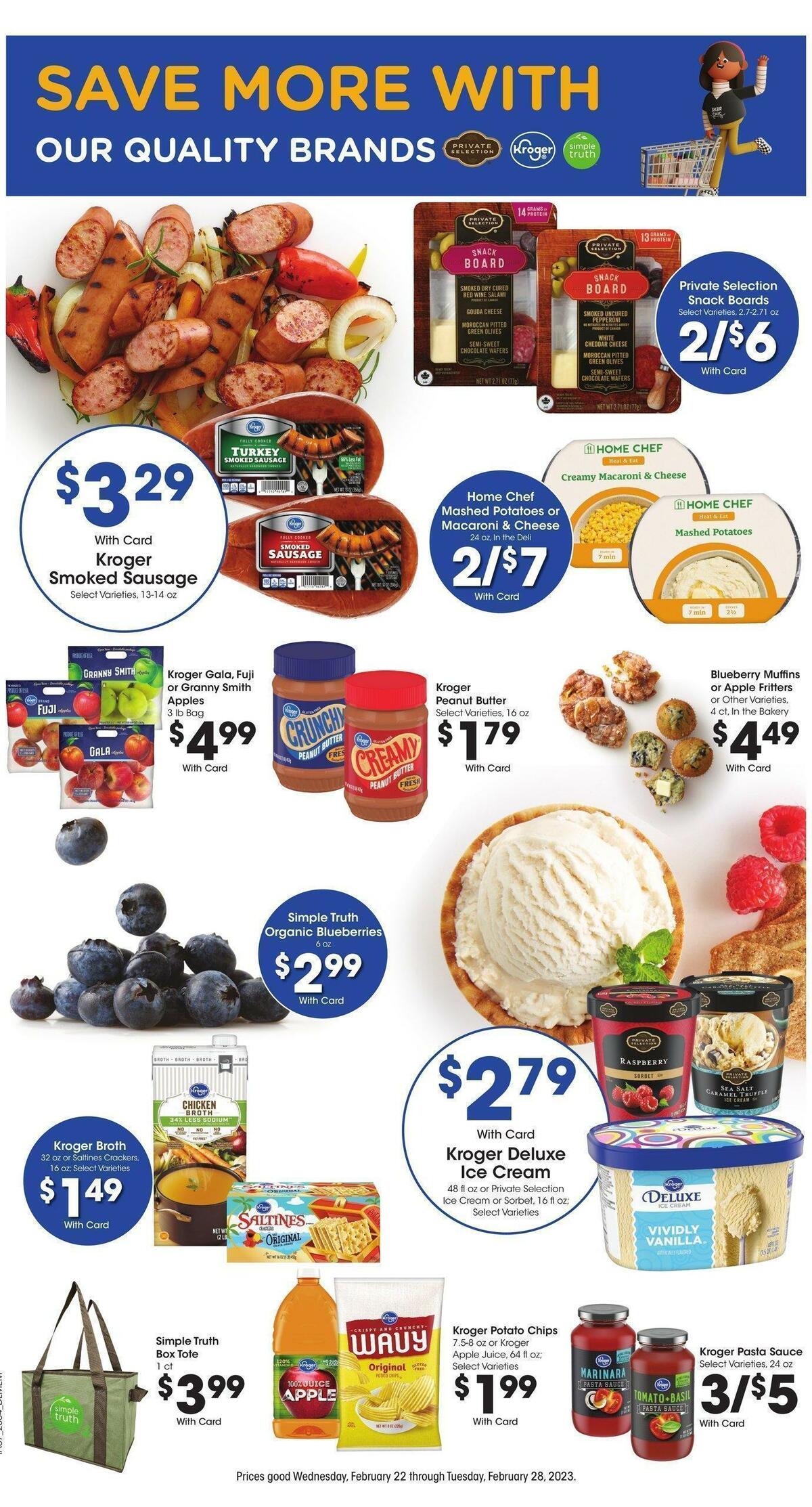 Kroger Weekly Ad from February 22