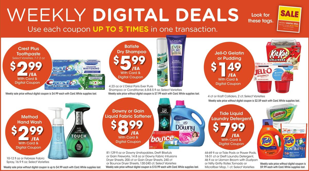 Kroger Weekly Ad from March 1