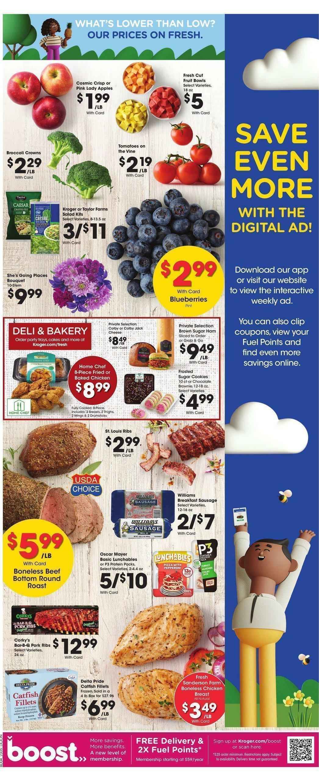 Kroger Weekly Ad from March 1