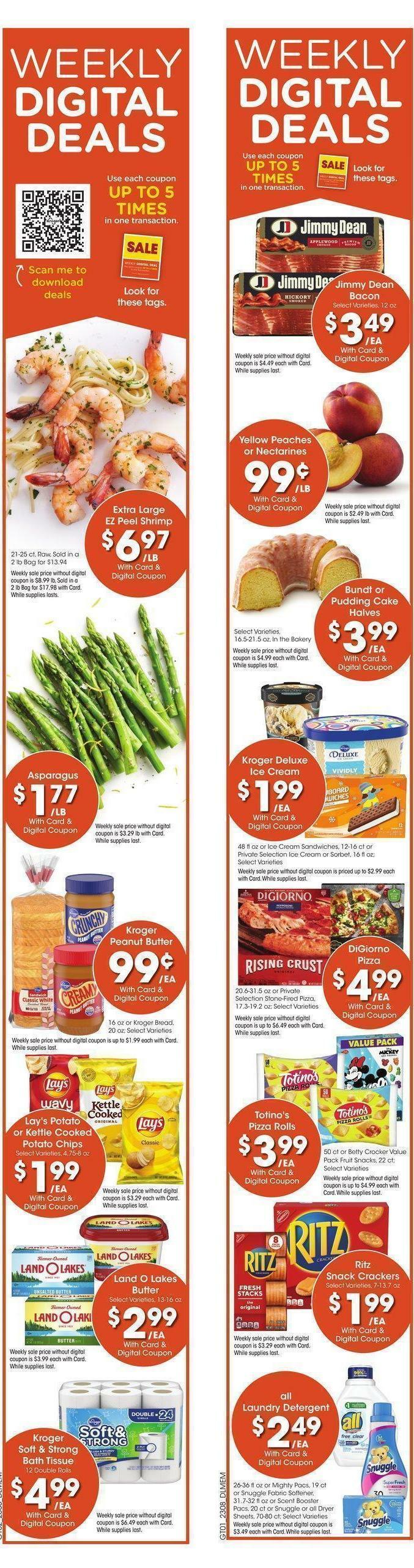 Kroger Weekly Ad from March 22