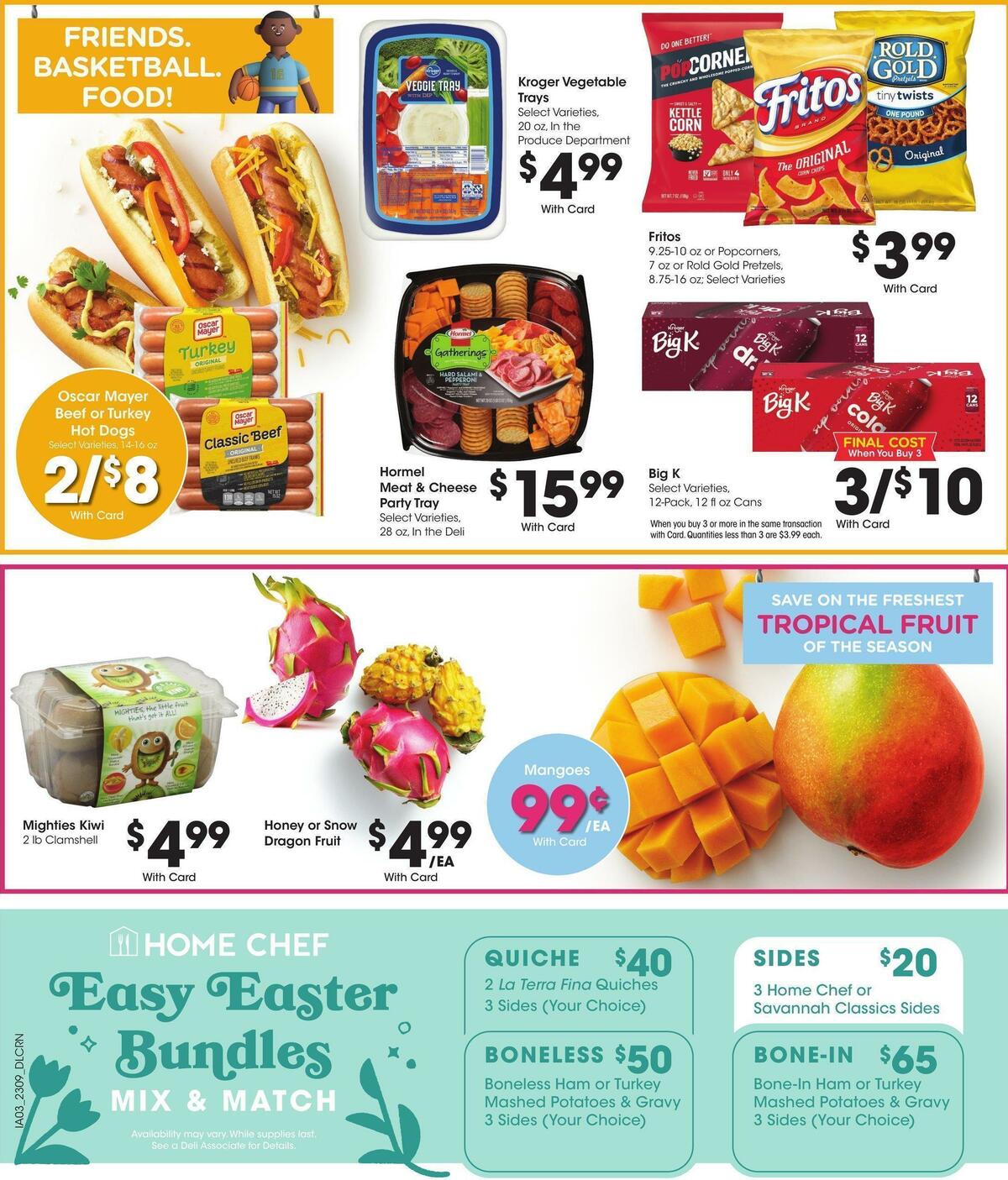 Kroger Weekly Ad from March 29