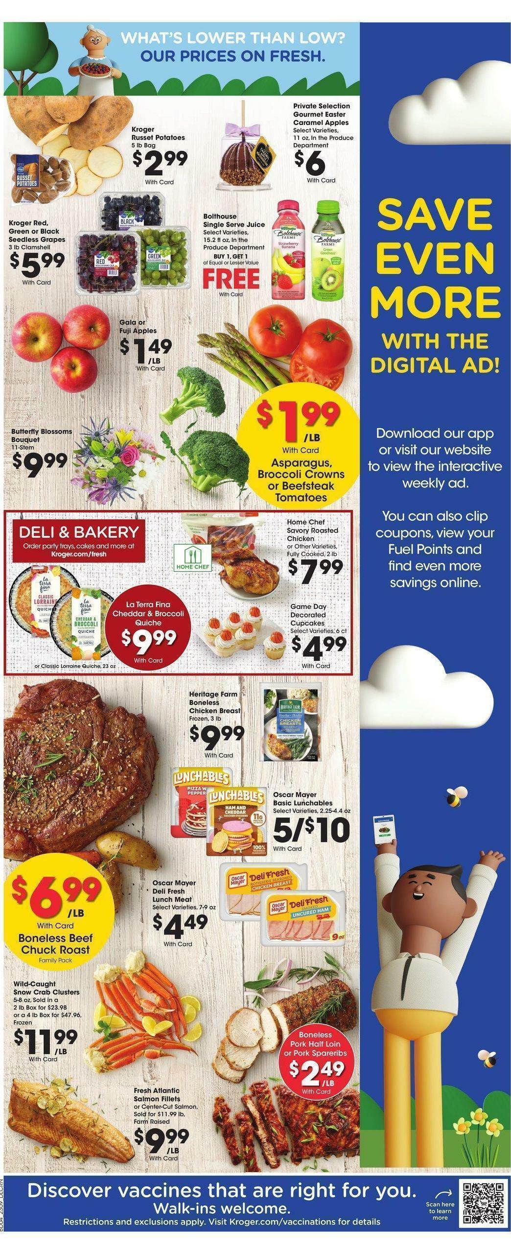 Kroger Weekly Ad from March 29