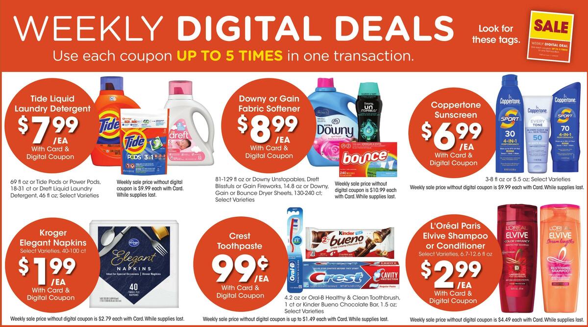 Kroger Weekly Ad from April 5