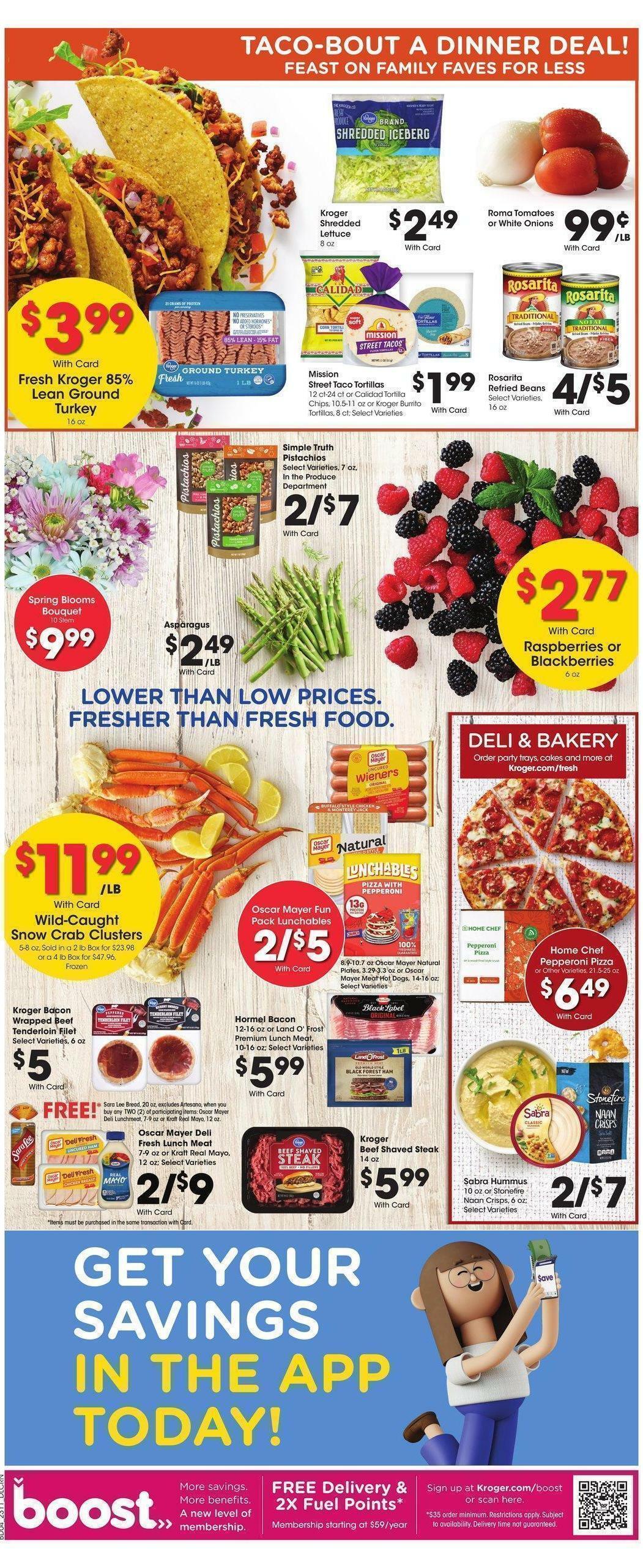 Kroger Weekly Ad from April 12