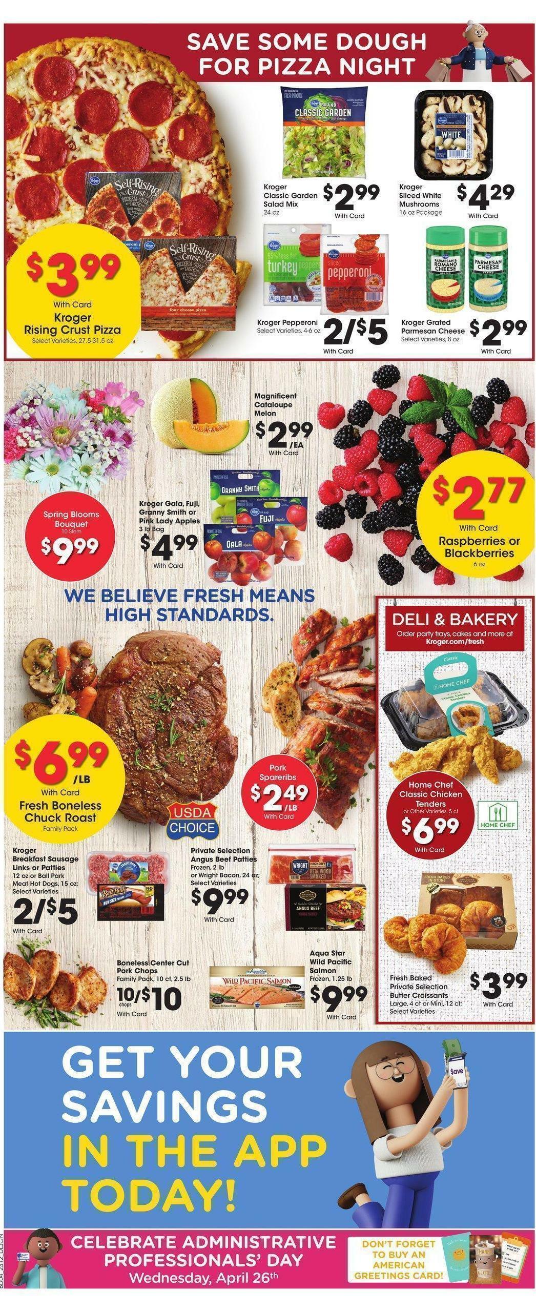 Kroger Weekly Ad from April 19