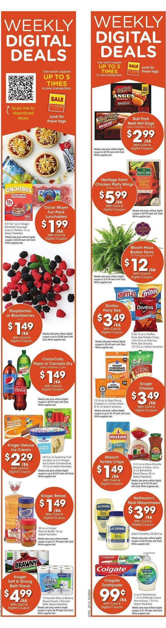 Kroger Weekly Ad from April 26