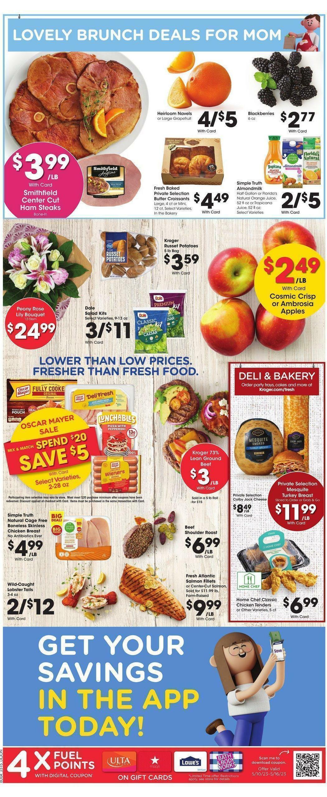 Kroger Weekly Ad from May 10