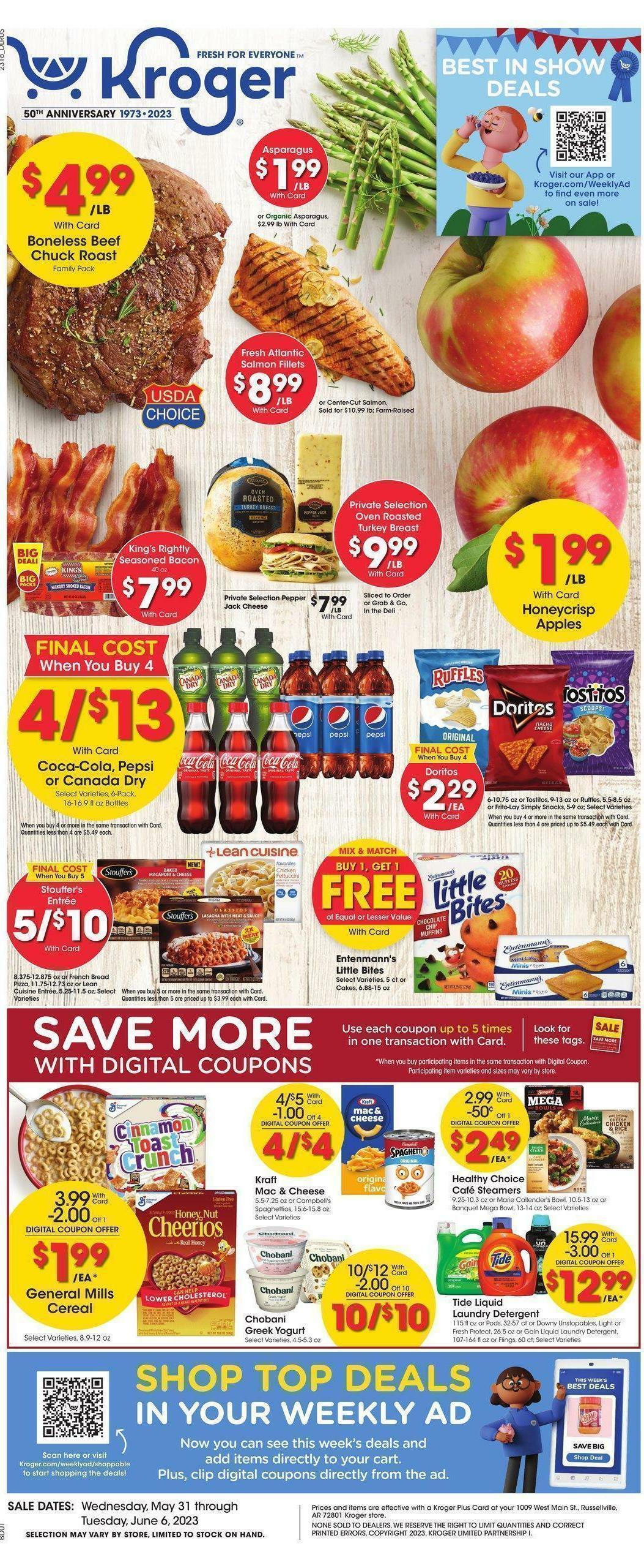 Kroger Weekly Ad from May 31