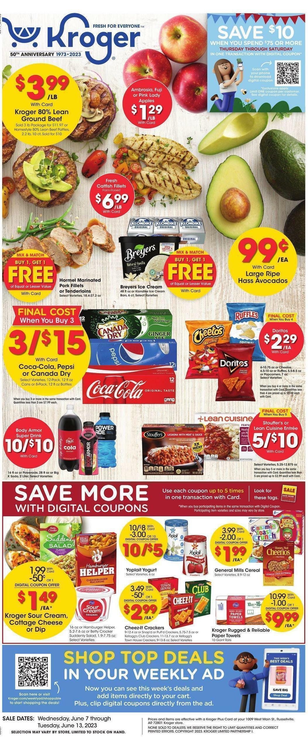 Kroger Weekly Ad from June 7
