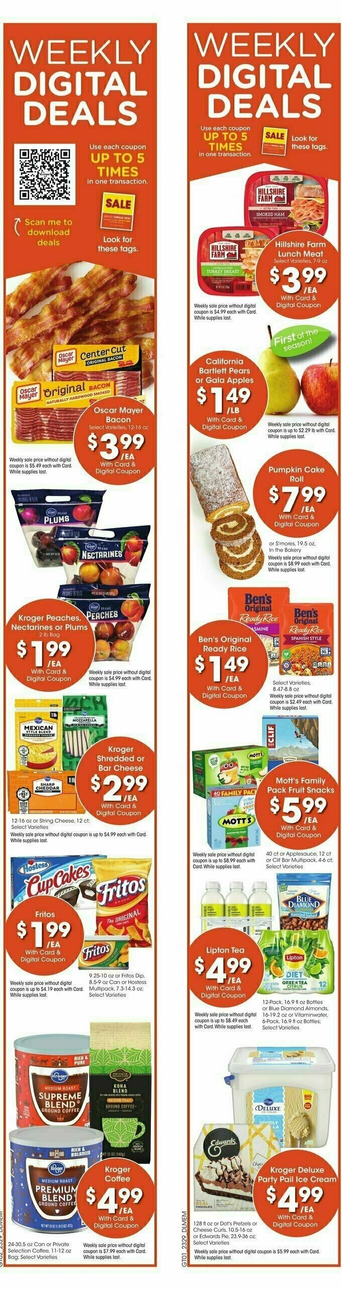 Kroger Weekly Ad from August 16