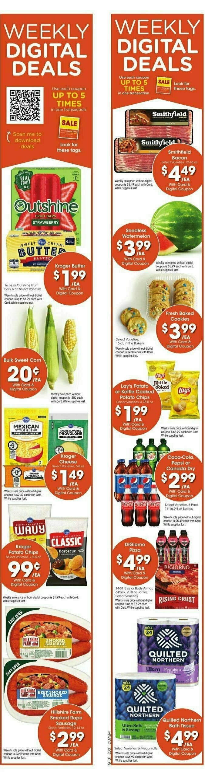 Kroger Weekly Ad from August 30