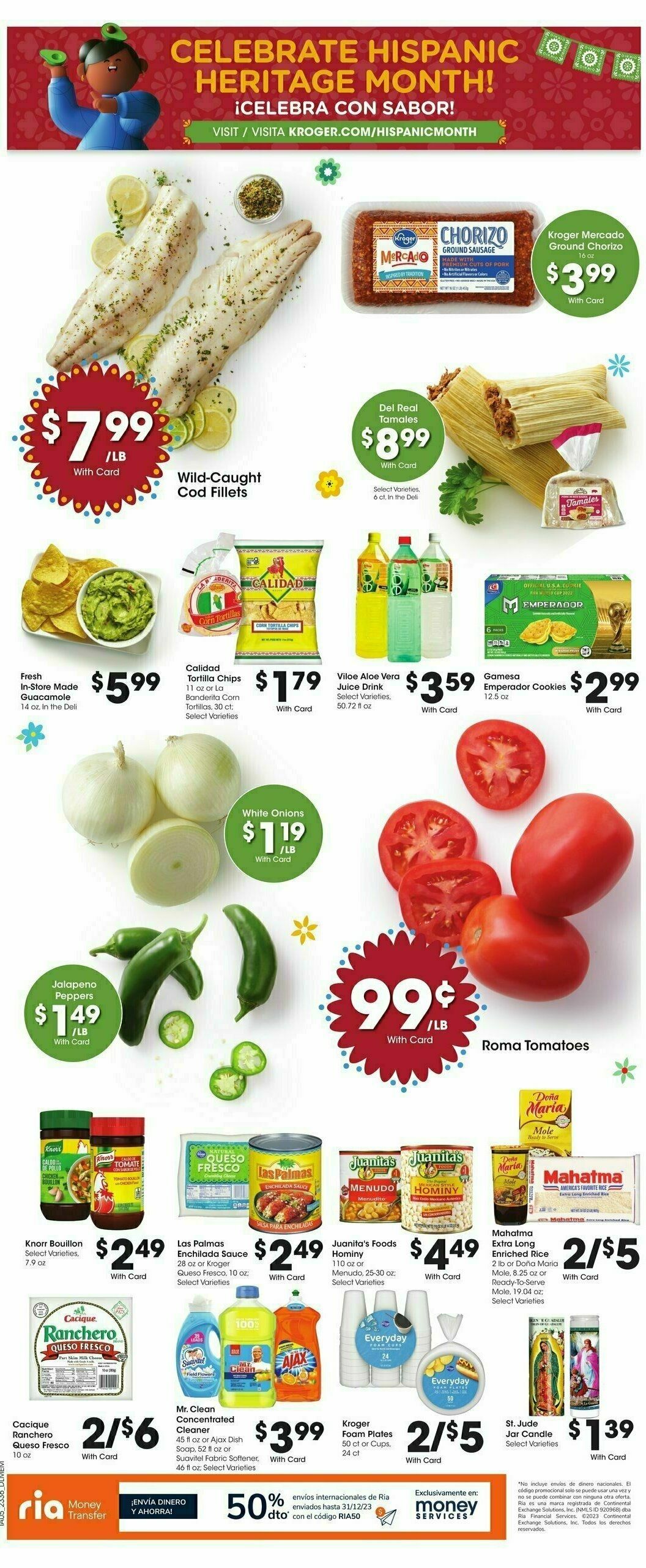 Kroger Weekly Ad from October 4
