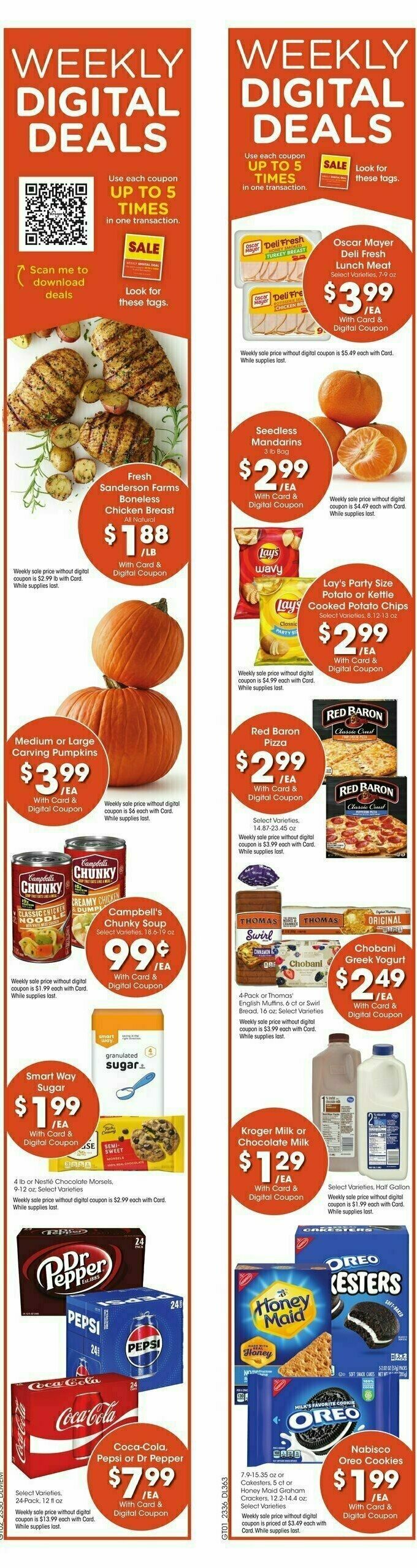 Kroger Weekly Ad from October 4