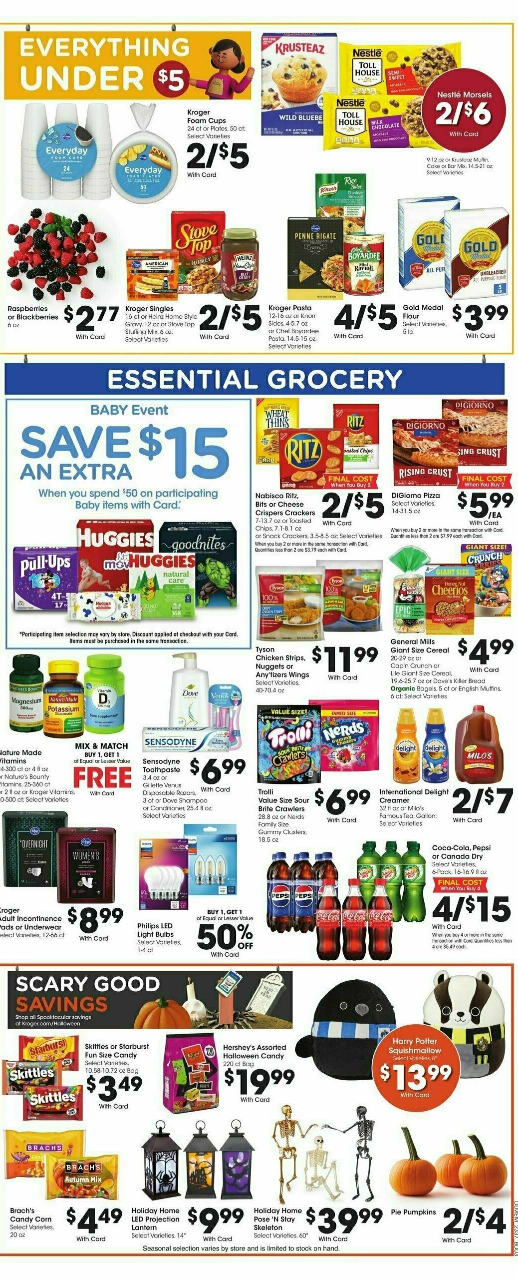 Kroger Weekly Ad from October 11