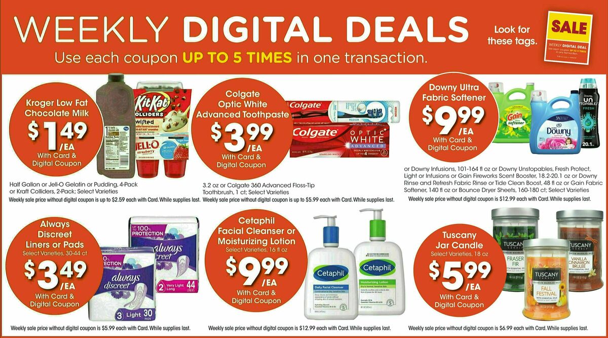 Kroger Weekly Ad from October 25