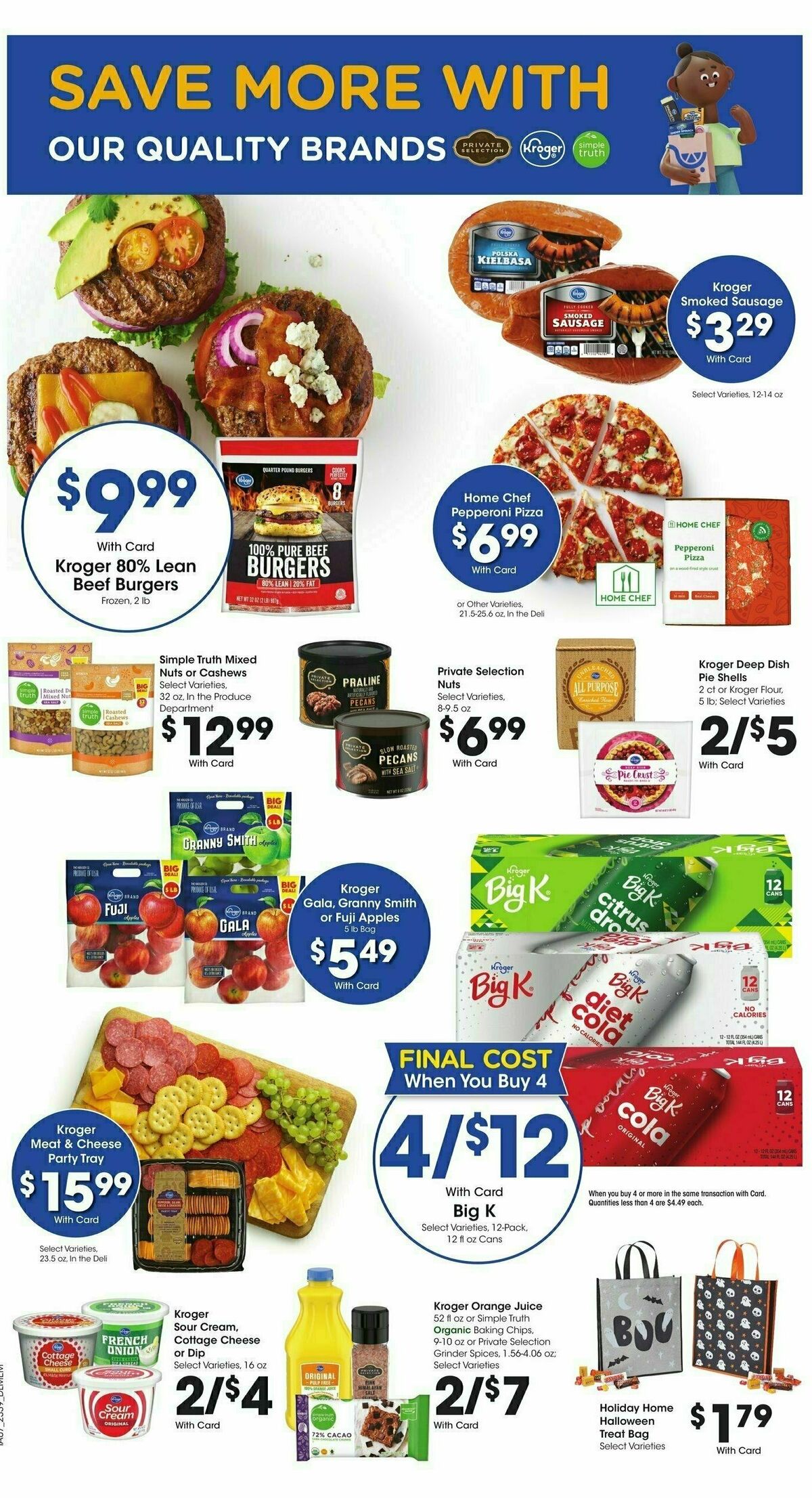 Kroger Weekly Ad from October 25