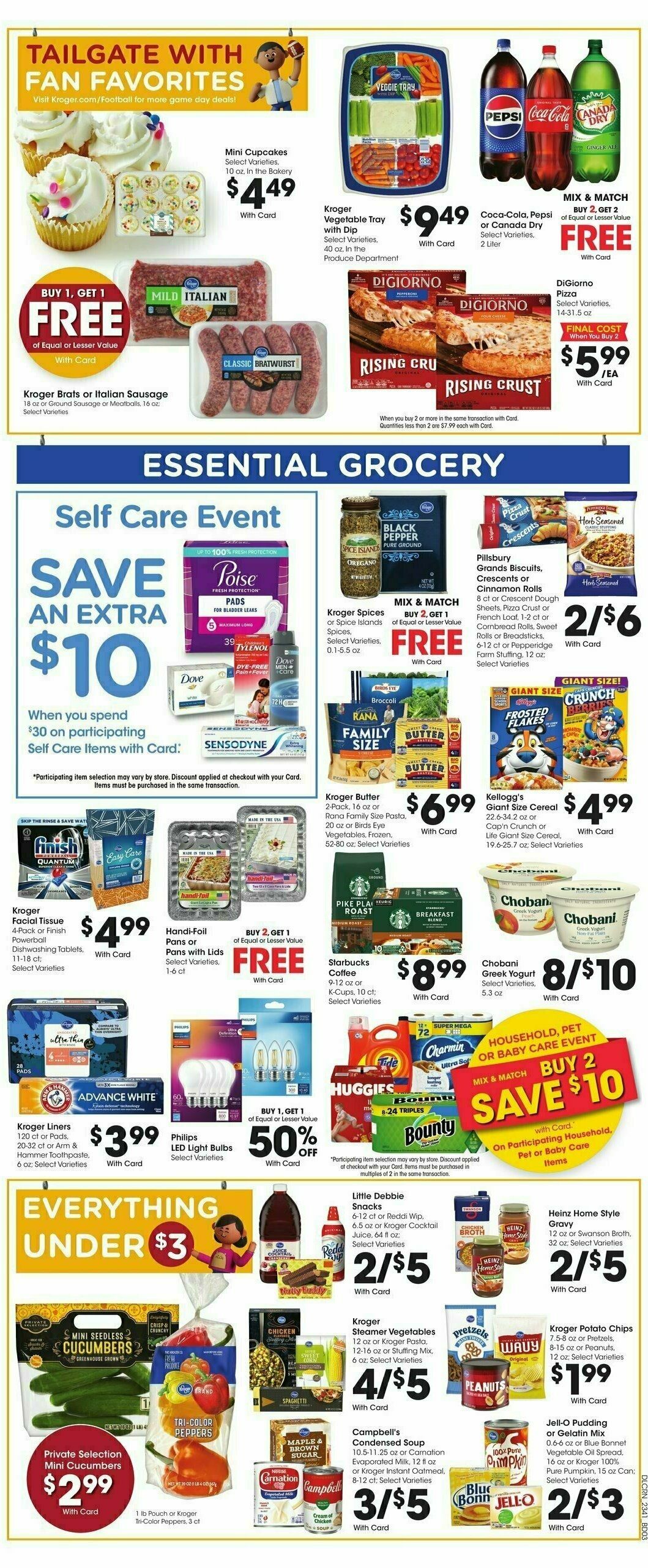Kroger Weekly Ad from November 8