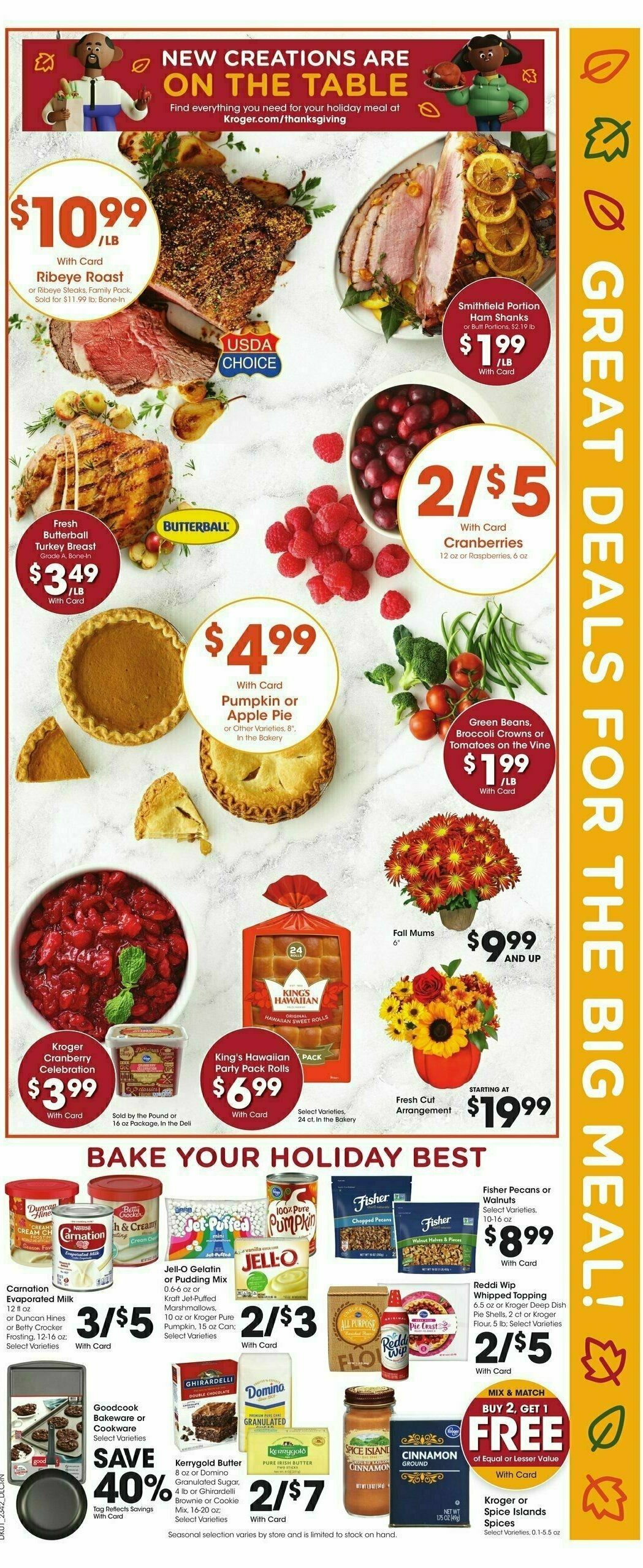 Kroger Weekly Ad from November 15