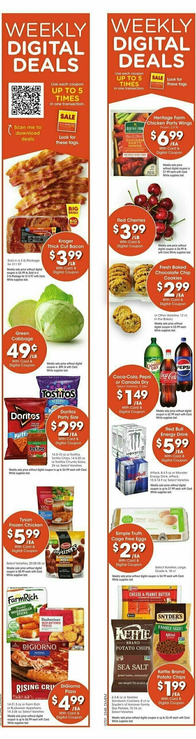 Kroger Weekly Ad from December 27