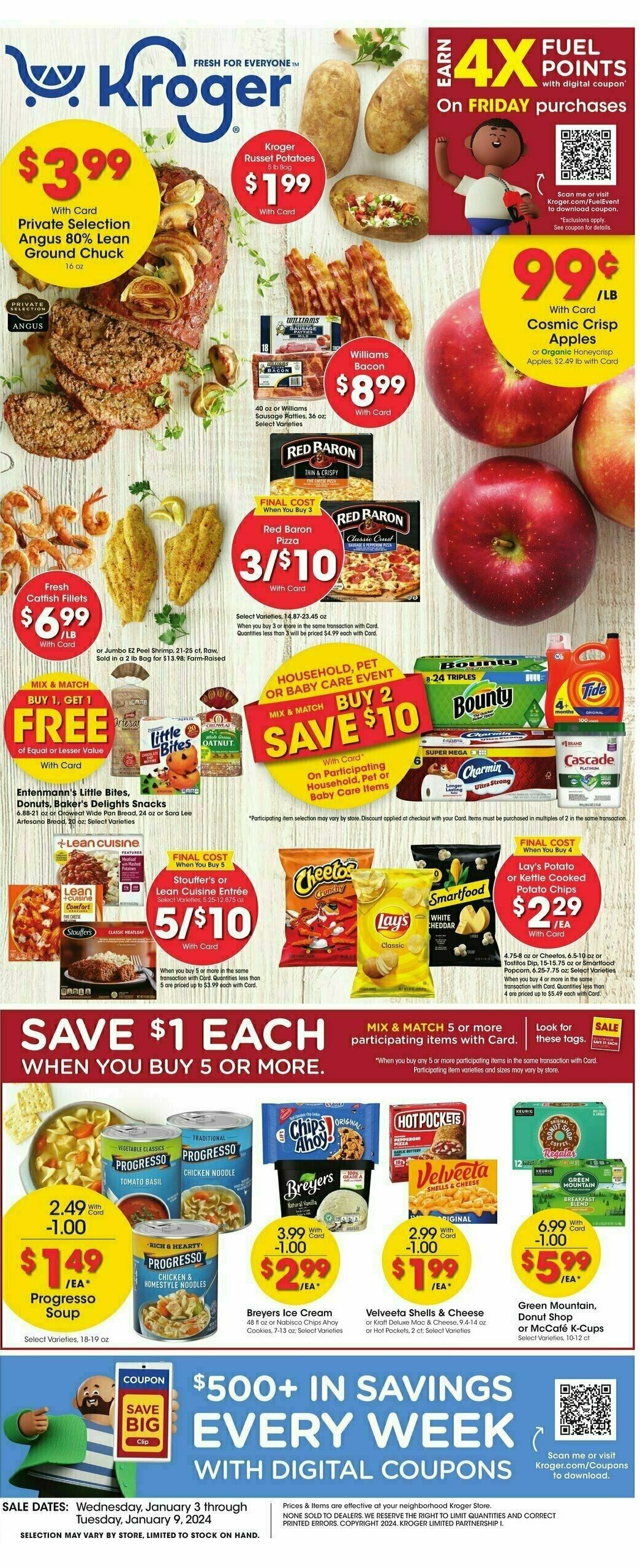 Kroger Weekly Ad from January 3