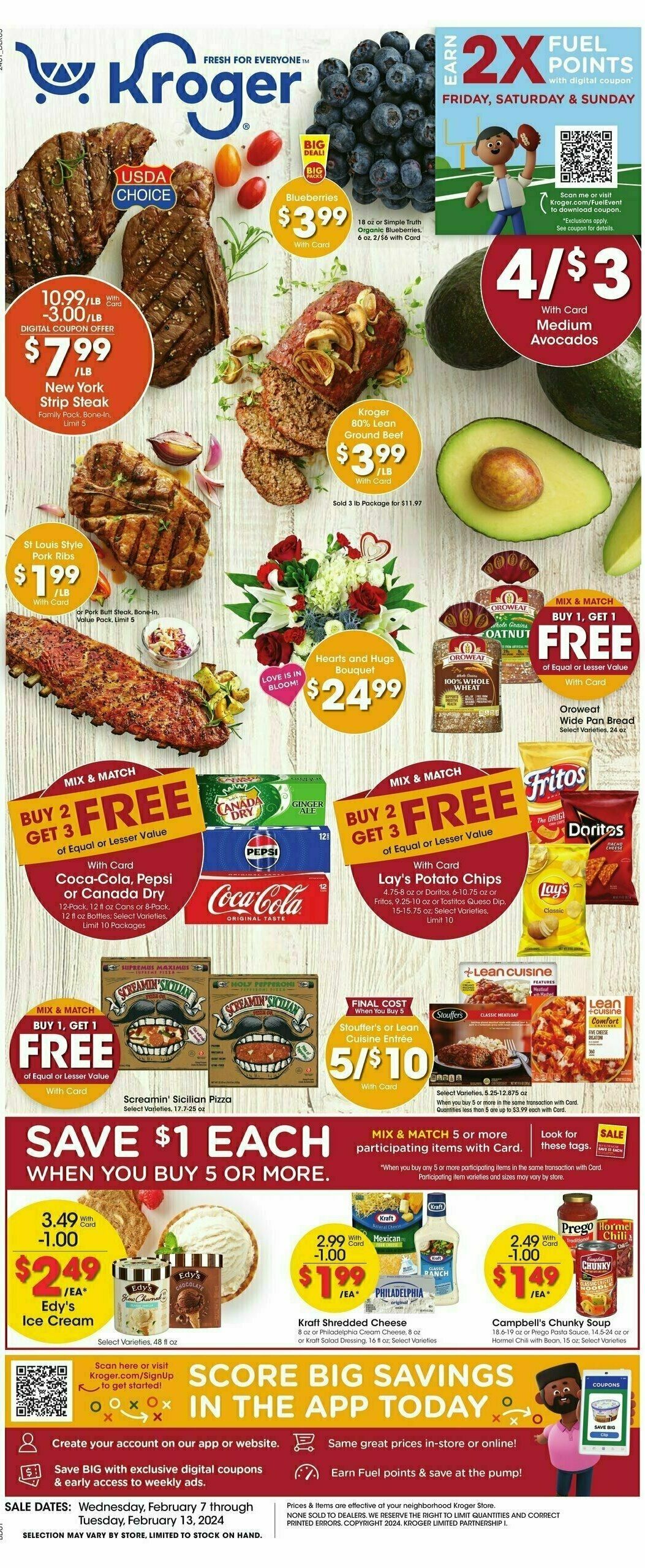 Kroger Weekly Ad from February 7