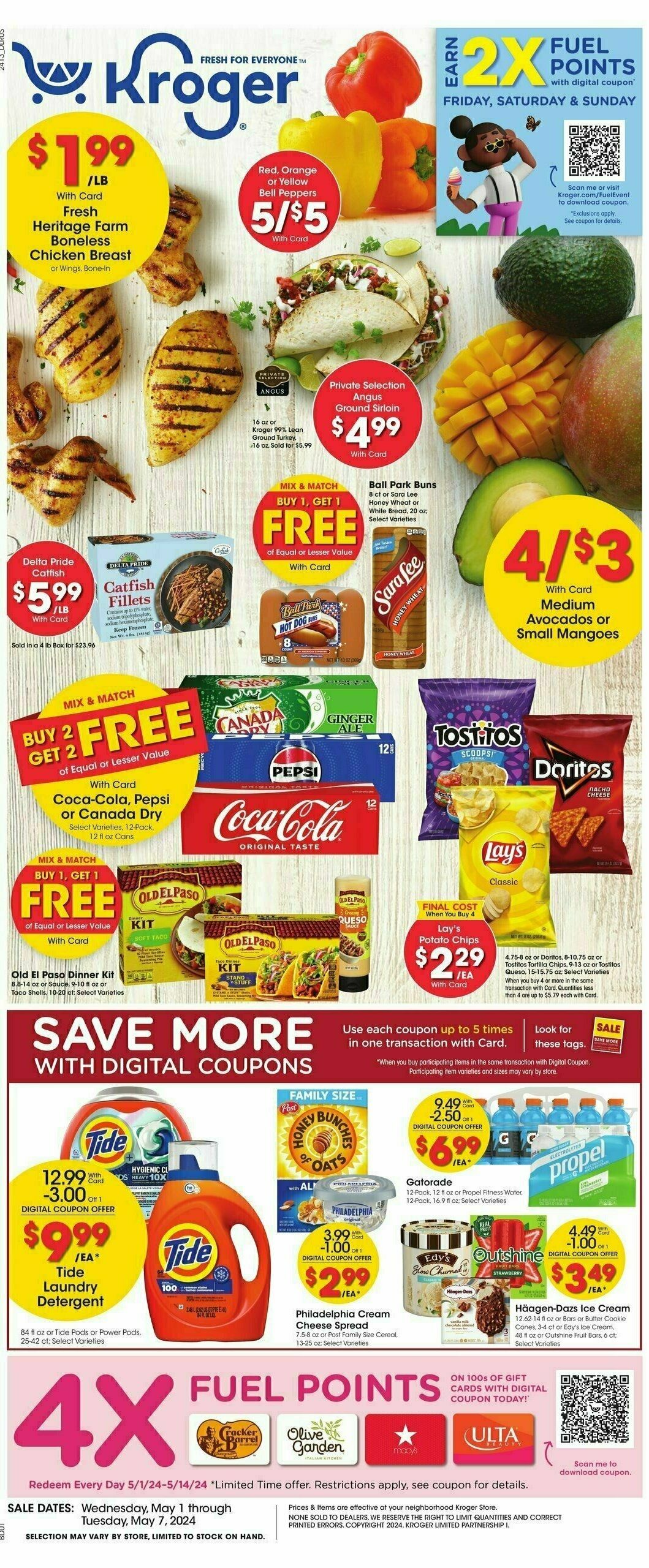 Kroger Weekly Ad from May 1