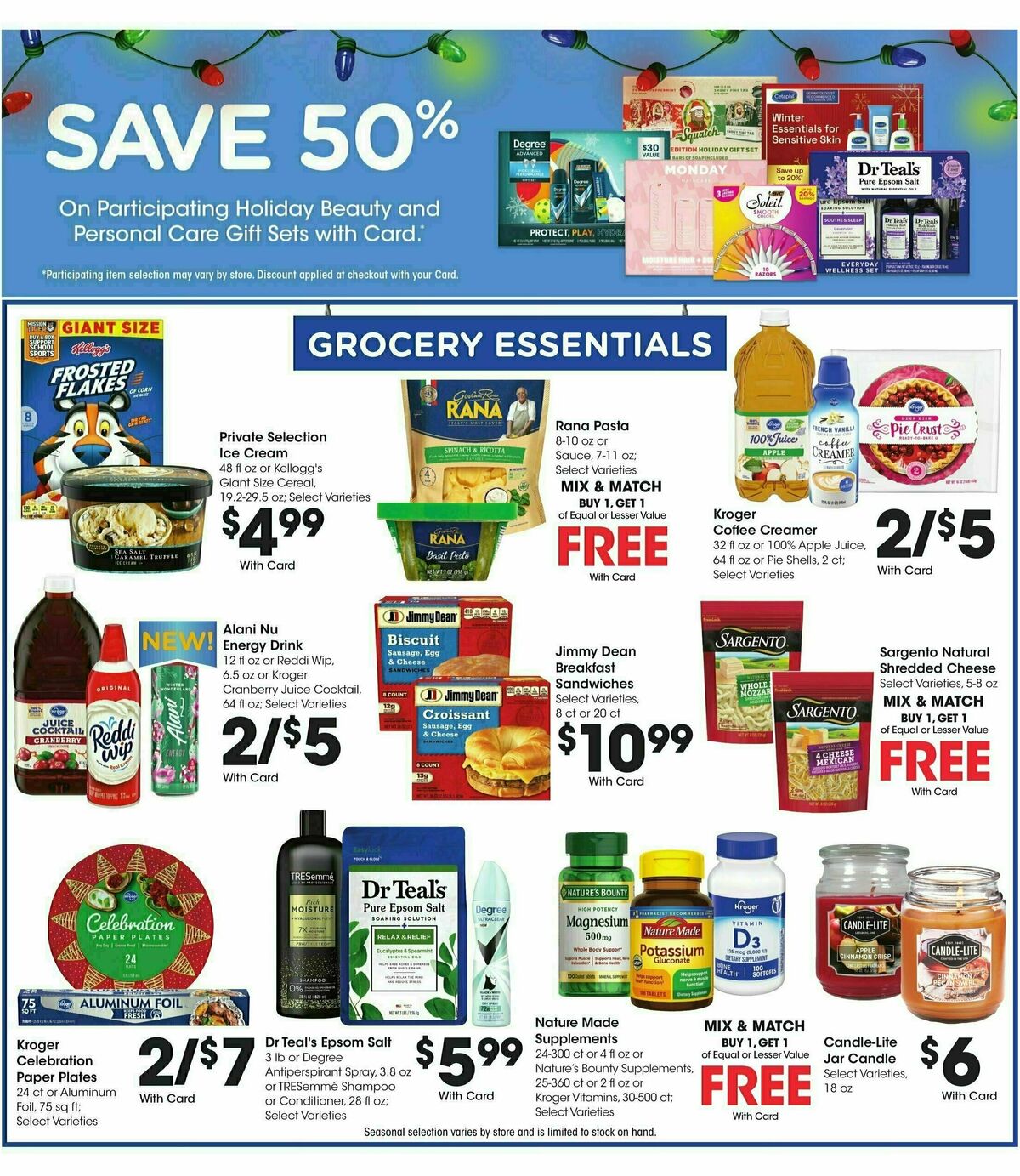 Kroger Weekly Ad from December 4