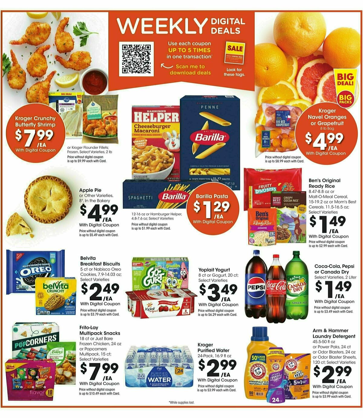 Kroger Weekly Ad from January 22