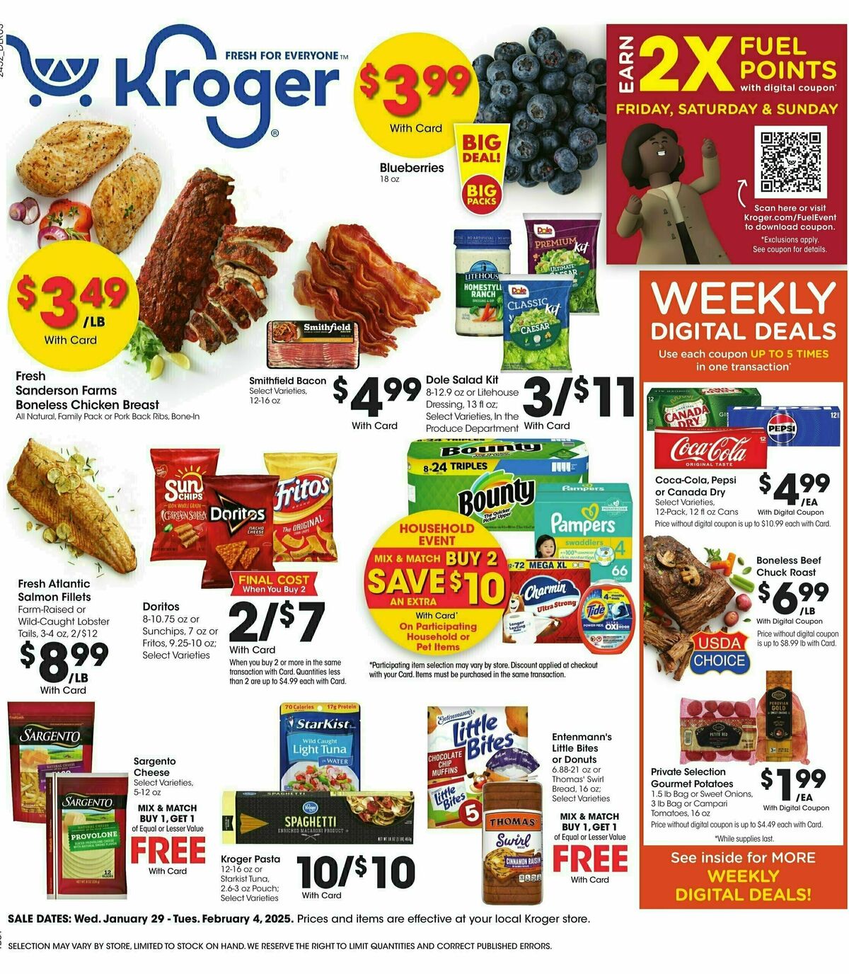Kroger Weekly Ad from January 29