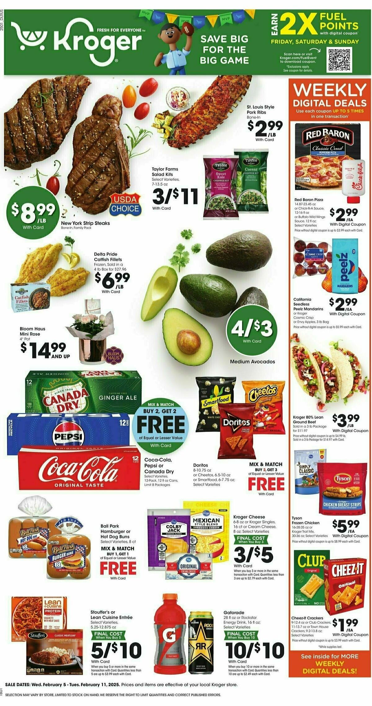 Kroger Weekly Ad from February 5