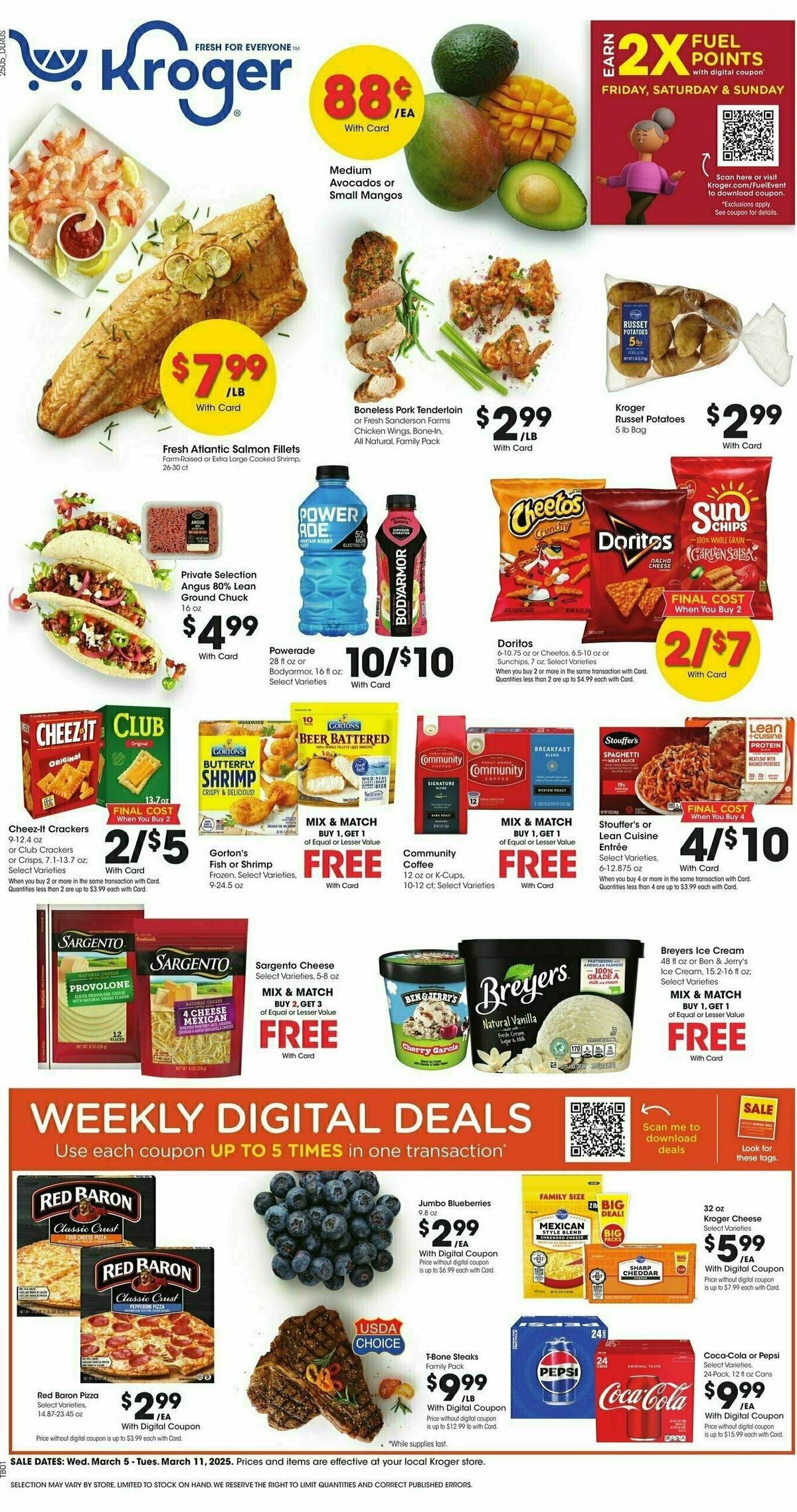 Kroger Weekly Ad from March 5