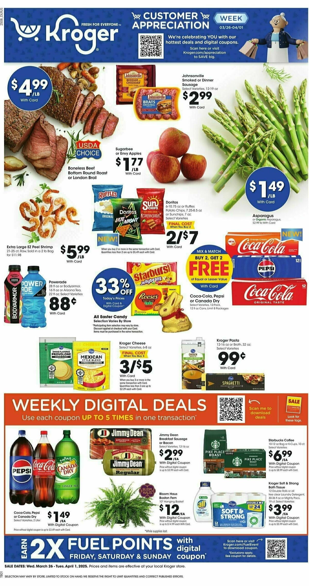 Kroger Weekly Ad from March 26