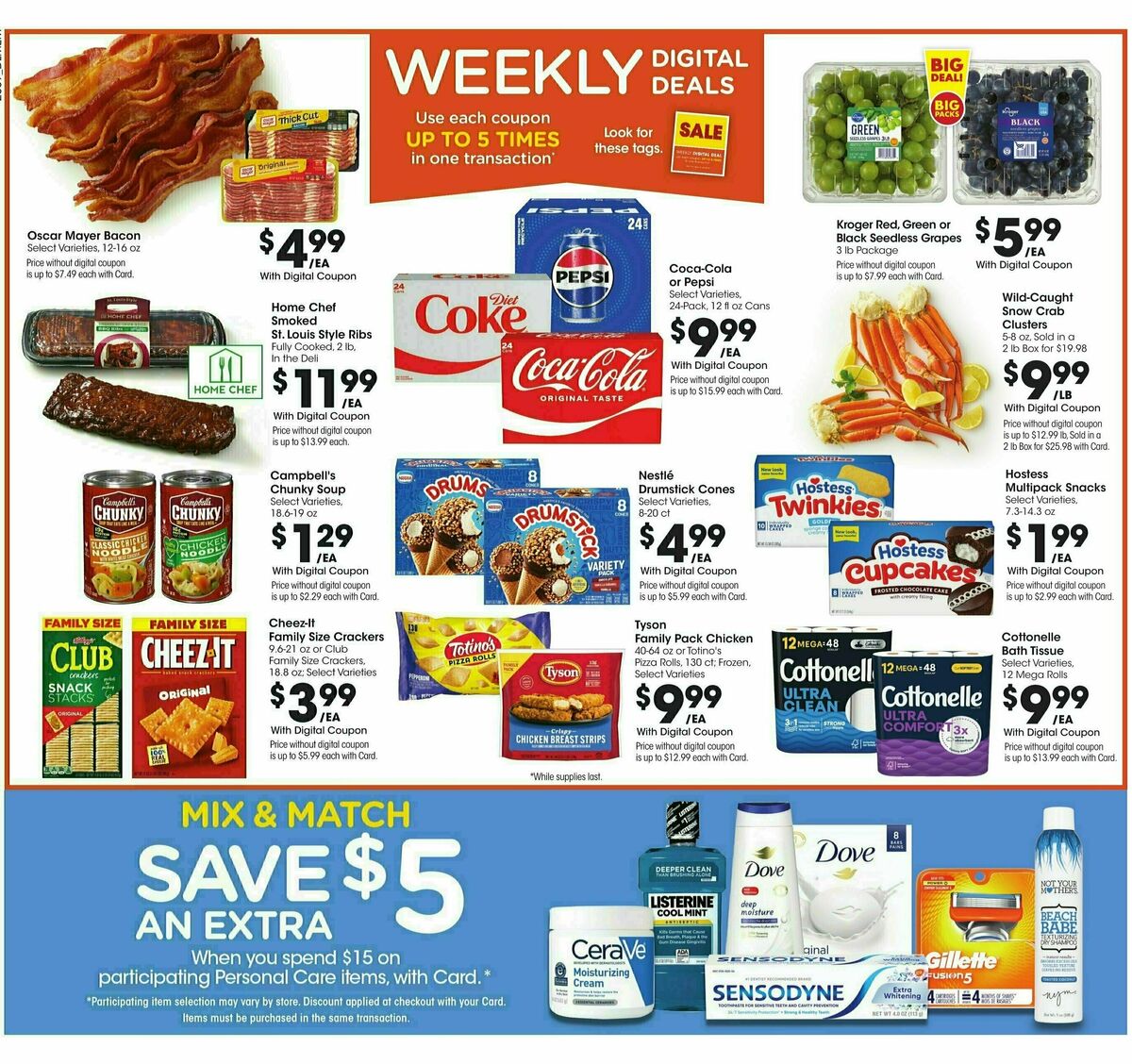 Kroger Weekly Ad from April 2