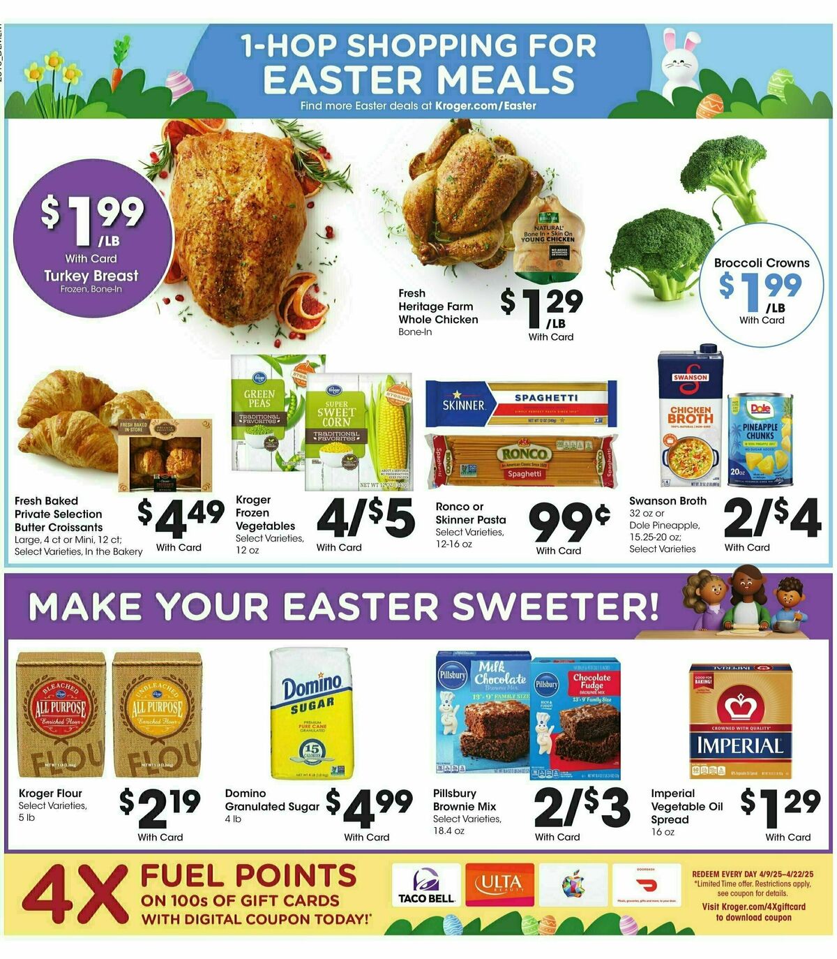 Kroger Weekly Ad from April 9