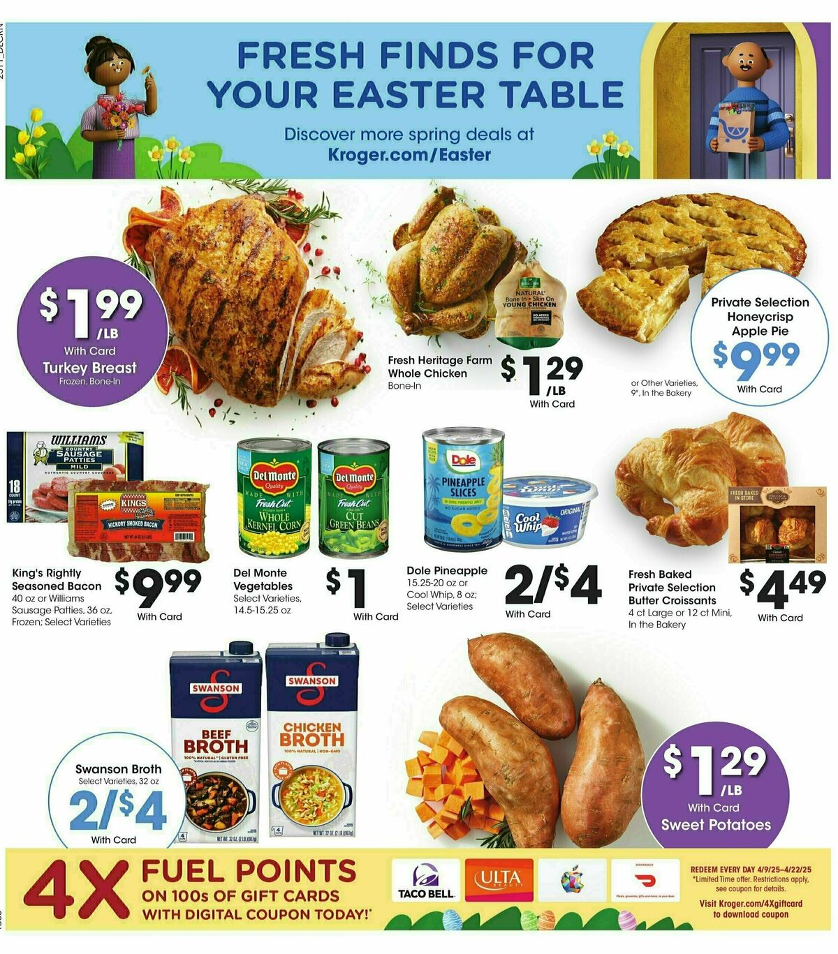 Kroger Weekly Ad from April 16