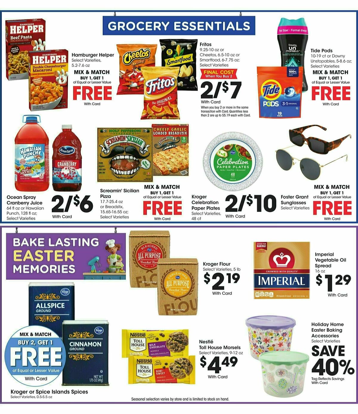 Kroger Weekly Ad from April 16