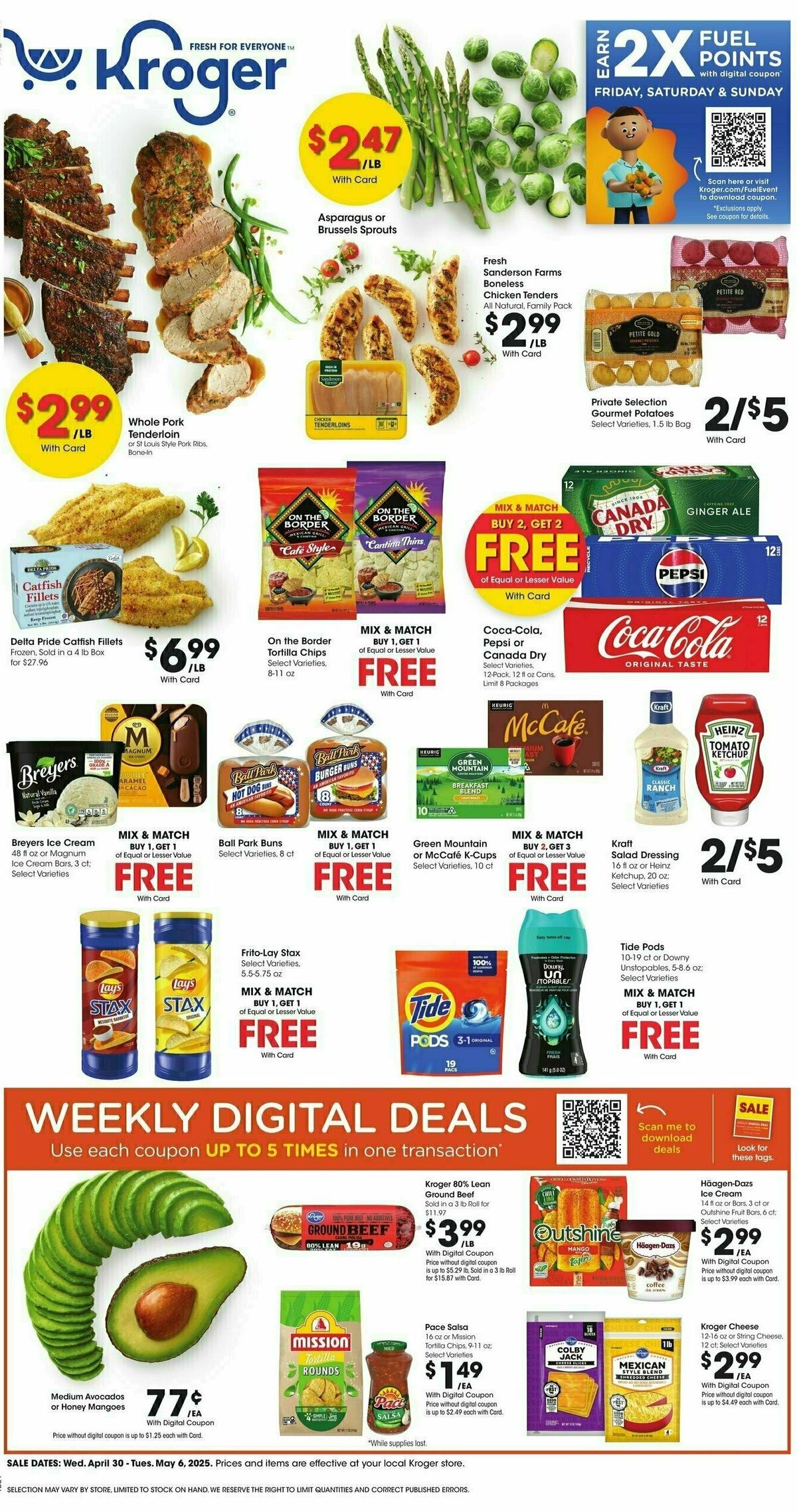 Kroger Weekly Ad from April 30