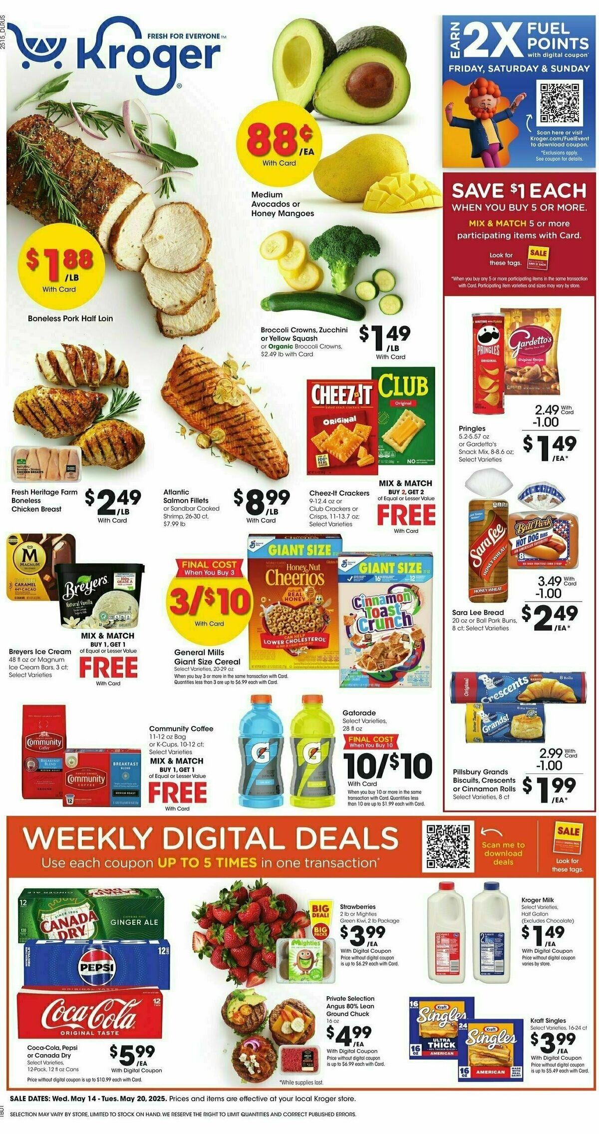 Kroger Weekly Ad from May 14