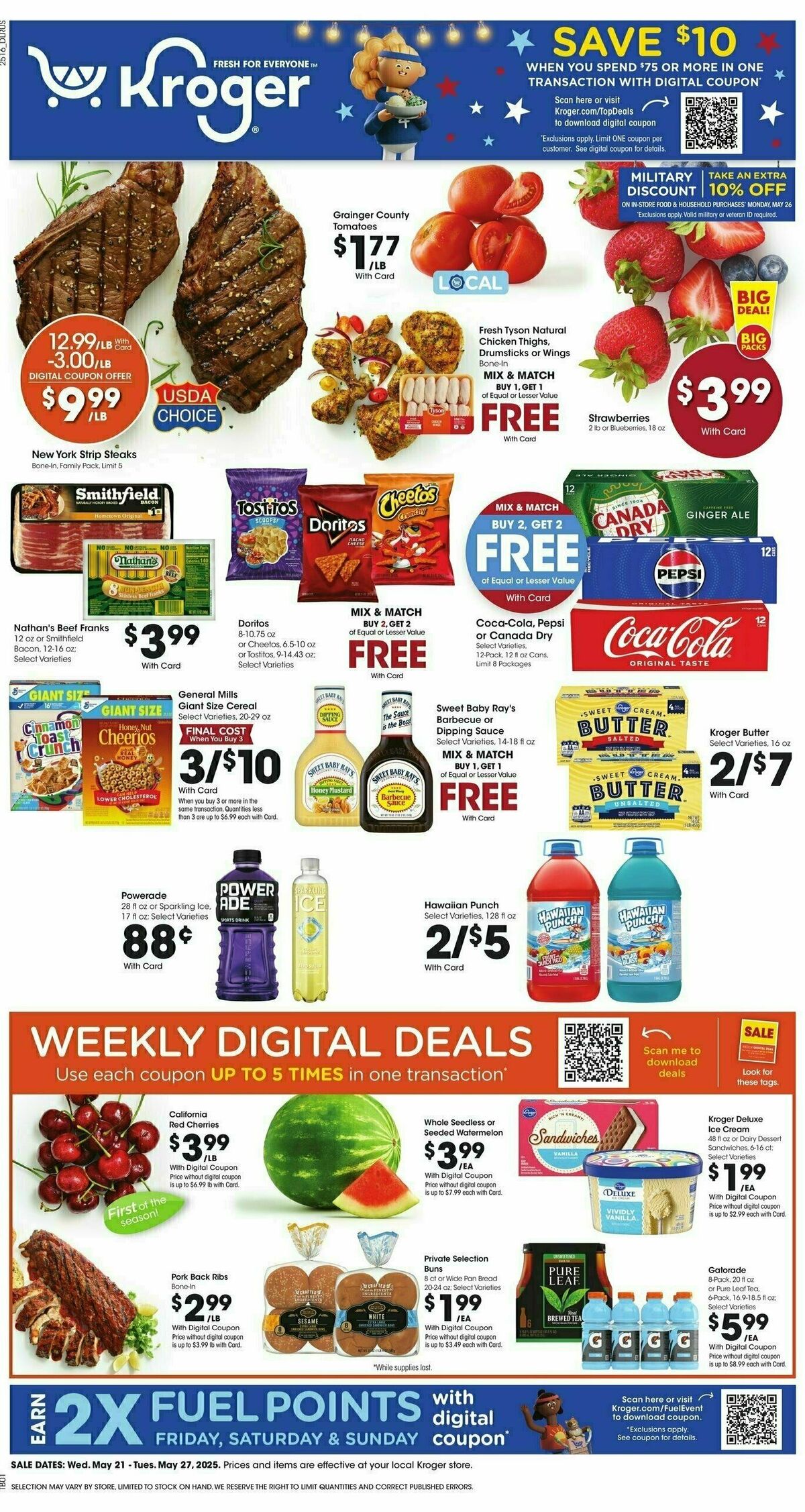 Kroger Weekly Ad from May 21