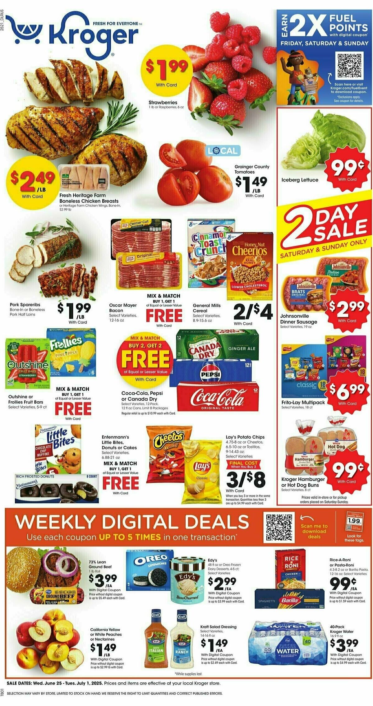Kroger Weekly Ad from June 25