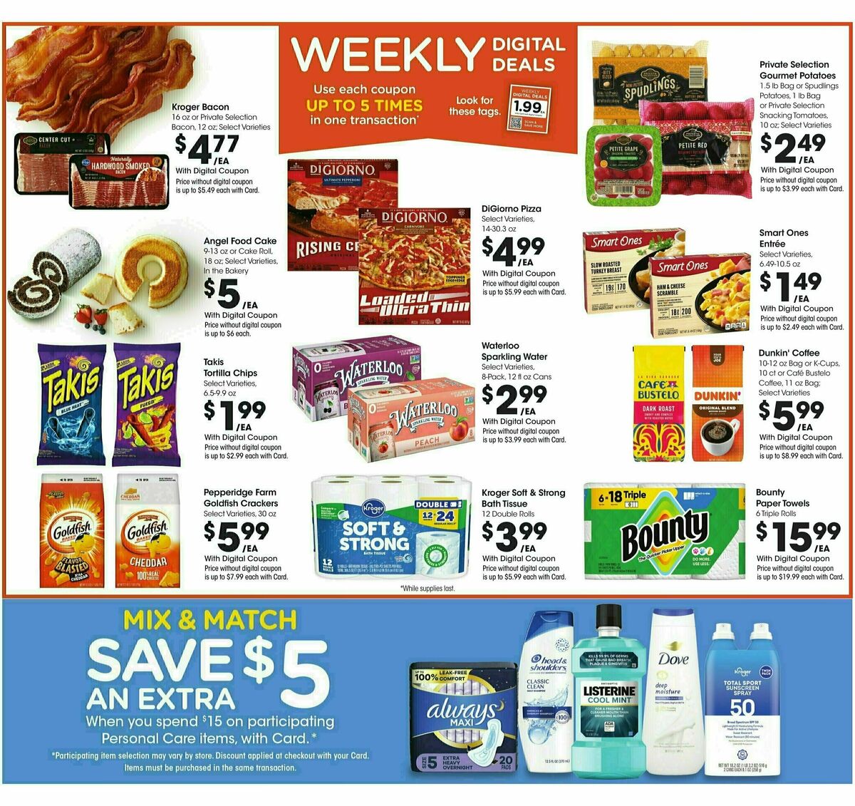 Kroger Weekly Ad from July 16